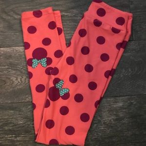 Kids XL Lularoe Leggings Disney